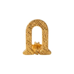 21K Handcrafted Luxury Earrings - 8.64g - Sultan Gold - أقراط تراجي ذهب عيار 21 - 8.64 غرام - ذهب السلطان