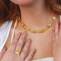 21K U Al-Fakhm Set - 36.5g - Sultan Gold - طقم ذهب فاخر عيار 21 - 36.5 غرام - ذهب السلطان