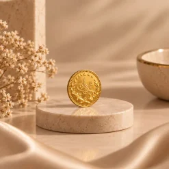 22K 1/4 ليرة - 1.8 جرام - ذهب السلطان - ربع ليرة ذهب عيار 22 - 1.8 جرام - ذهب السلطان