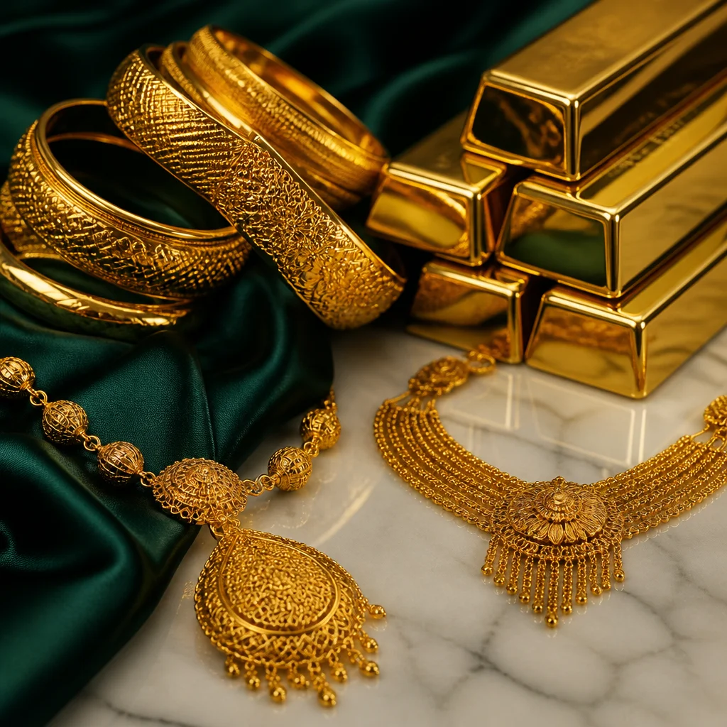 24K Gold Color & Unique Alloy - Sultan Gold - لون الذهب 24 قيراط وتركيب فريد - ذهب السلطان