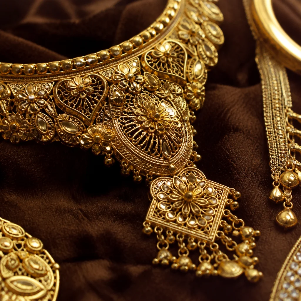 Bridal Khasah with Modern Gold Trends - Sultan Gold - khasah عصرية مع تقنيات الذهب الحديثة - ذهب