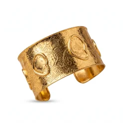 21K Heritage Lira Coin Gold Cuff Bangle - 31.58g - Sultan Gold - سوار كف ليرات ذهب عيار 21 - 31.58 غرام - ذهب السلطان