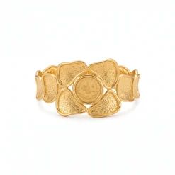 21K Heritage Lira Coin Gold Bangle - 39.34g - Sultan Gold - سوار بنجرة ليرة ذهب عيار 21 - 39.34 غرام - ذهب السلطان