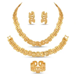 21K Retaj Gold Set - 63.03g - Sultan Gold - طقم ذهب فاخر عيار 21 - 63.03 غرام - ذهب السلطان