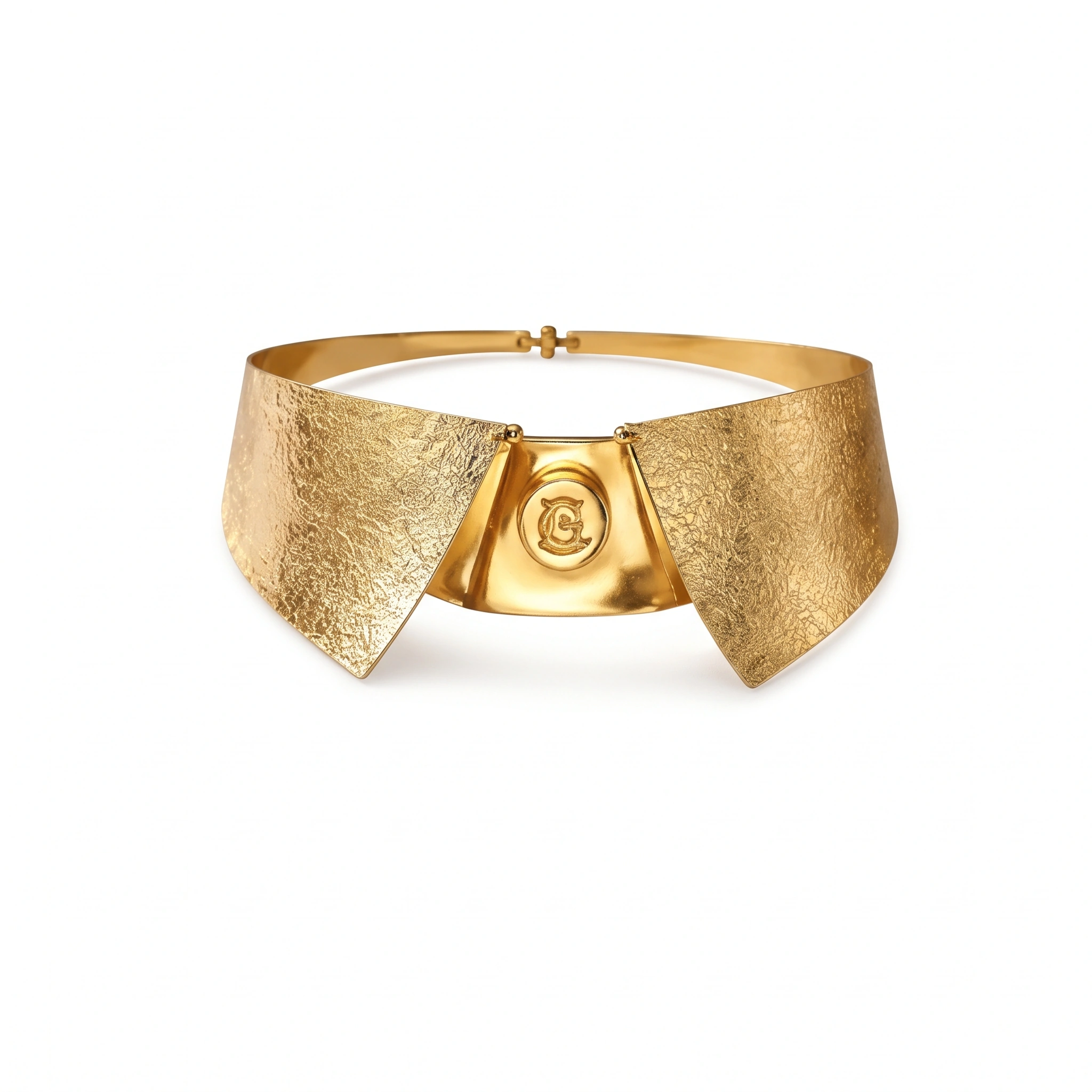 21K Royal Cravat Bridal Gold Choker - 118.46g - Sultan Gold - طوق شوكر كرافة عرايس ذهب عيار 21 - 118.46 غرام - ذهب السلطان