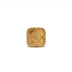 22K Heritage Leera Coin Ring - 6.08g - Sultan Gold - خاتم ليرة ذهب تراثي عيار 22 - 6.08 غرام - ذهب السلطان