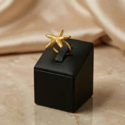21K Gold Starfish Marine Ring - 5.61g - Sultan Gold - خاتم نجمة البحر ذهب عيار 21 - 5.61 غرام - ذهب السلطان