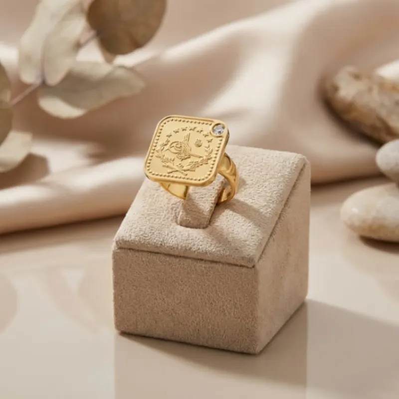 22K Heritage Leera Coin Ring - 9.44g - Sultan Gold - خاتم ليرة ذهب تراثي عيار 22 - 9.44 غرام - ذهب السلطان