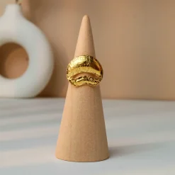 21K Crescent Arc Statement Gold Necklace - 48.21g - Sultan Gold - عقد هلالي ذهب فاخر عيار 21 - 48.21 غرام - ذهب السلطان