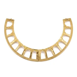 21K Wide Cutout Royal Gold Ring - 62.93g - Sultan Gold - خاتم ذهب ملكي عريض مفرغ عيار 21 - 62.93 غرام - ذهب السلطان