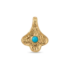 21K Turquoise Heritage Royal Gold Ring - 70.48g - Sultan Gold - خاتم ذهب ملكي تراثي بحجر الفيروز عيار 21 - 70.48 غرام - ذهب السلطان