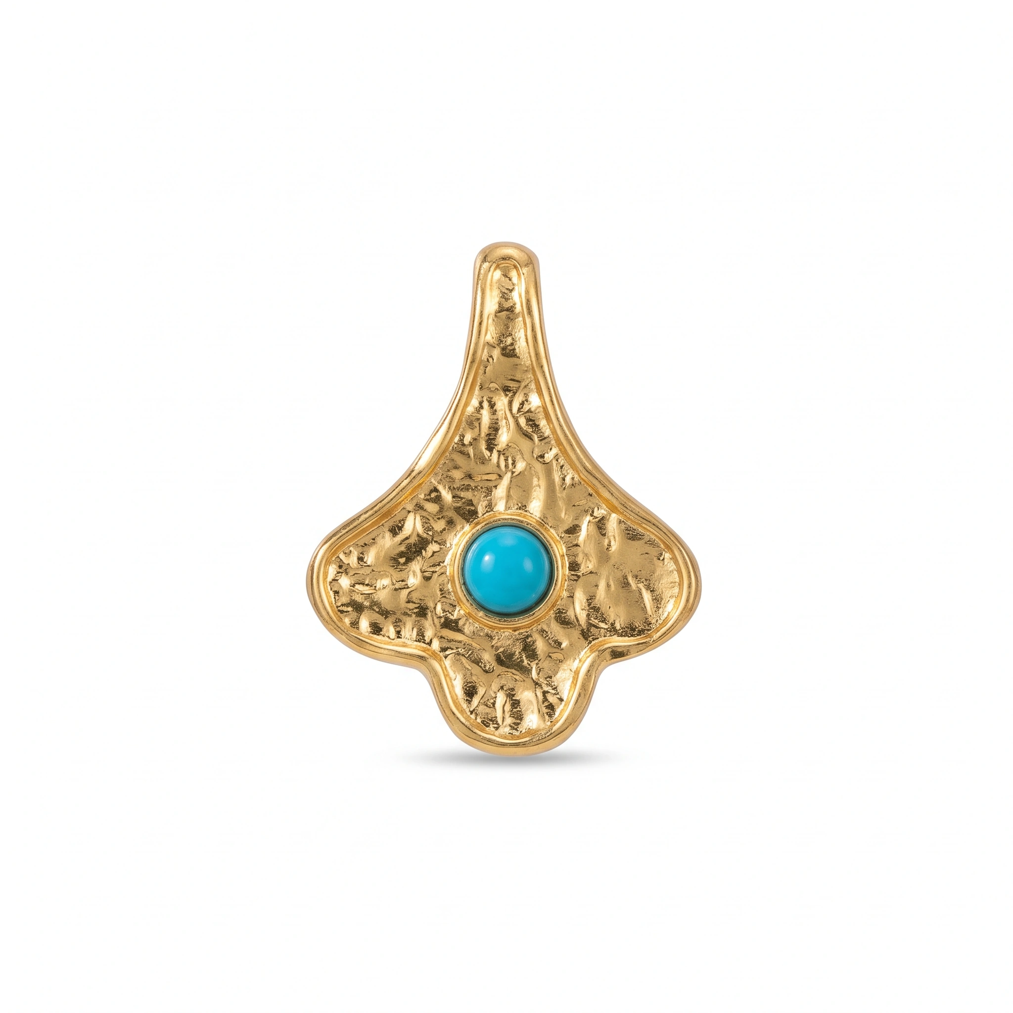 21K Turquoise Heritage Royal Gold Ring - 70.48g - Sultan Gold - خاتم ذهب ملكي تراثي بحجر الفيروز عيار 21 - 70.48 غرام - ذهب السلطان