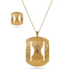 21K Wide Cutout Luxury Gold Cuff - 79.54g - Sultan Gold - سوار كف عريض ذهب ملكي عيار 21 - 79.54 غرام - ذهب السلطان