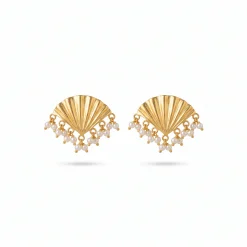 21K Shell & Pearl Luxury Gold Bracelet - 63.63g - Sultan Gold - سوار محار ولؤلؤ فاخر ذهب عيار 21 - 63.63 غرام - ذهب السلطان
