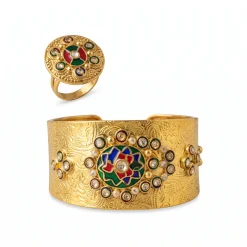 21K Royal Cleopatra Statement Gold Choker - 91.13g - Sultan Gold - طوق كليوباترا ذهب ملكي عيار 21 - 91.13 غرام - ذهب السلطان