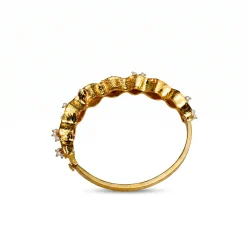 21K Pearl Radiance Gold Earrings - 71.18g - Sultan Gold - أقراط ذهب ولؤلؤ فاخرة عيار 21 - 71.18 غرام - ذهب السلطان