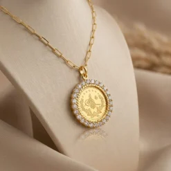 برواز ليرة عيار 21 - 7.71 غرام - Sultan Gold - ذهب السلطان
