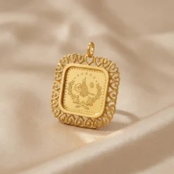 برواز ليرة عيار 21 - 5.83 غرام - Sultan Gold - ذهب السلطان