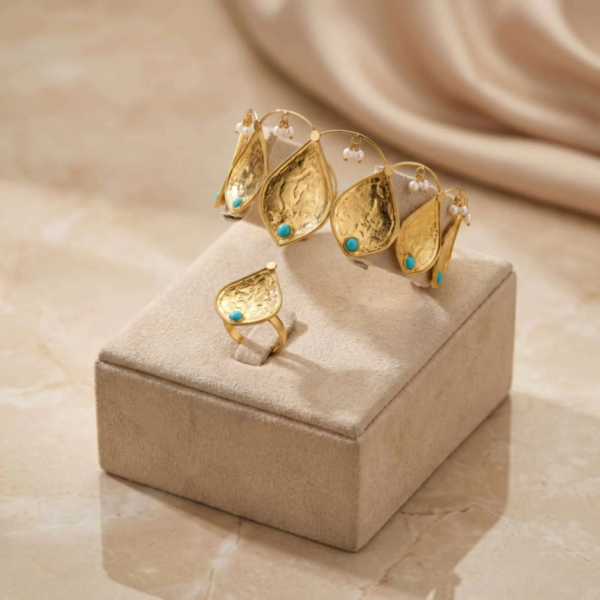 طقم عيار 21 - 48.17 غرام - Sultan Gold - ذهب السلطان