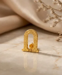 Alternative view of 21K Handcrafted Luxury Earrings - 8.64g