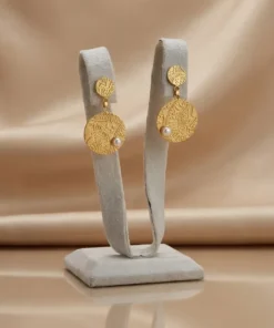 Alternative view of 21K Handcrafted Luxury Earrings - 8.12g