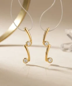 21K Handcrafted Luxury Earrings - 6.74g - Image 3