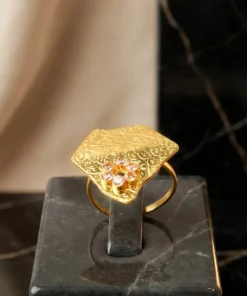 Alternative view of 21K Handcrafted Luxury Ring - 3.29g