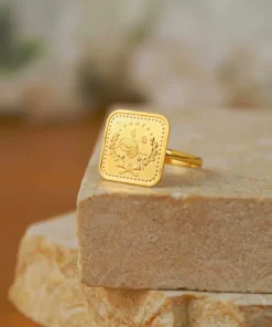 22K Ring 1/2 Lera - 5.1g