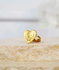 Alternative view of 22K Ring Lira - 9.91g