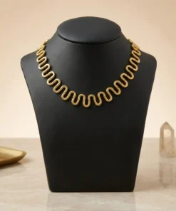 21K Handcrafted Luxury Necklace - 34.38g