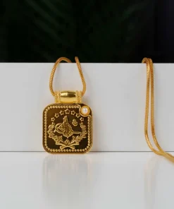 22K Pendant Lira - 9.21g