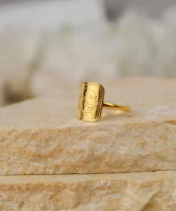 ⁦22K Ring 1/4 Lira - 3.37g⁩ - الصورة ⁦3⁩