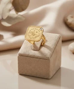 Alternative view of 22K Heritage Leera Coin Ring - 9.44g