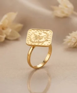 22K Heritage Leera Coin Ring - 4.78g - Image 3