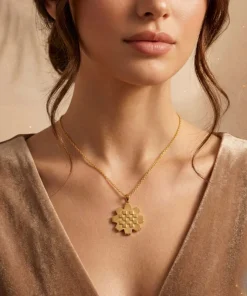 21K Pendant The Arfaj Flower - 8.43g - Image 3