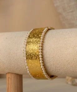 21K Pearl Radiance Bracelet - 29.12g