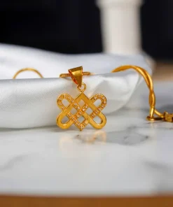 Alternative view of 22K Romantic Heart Pendant - 8.09g