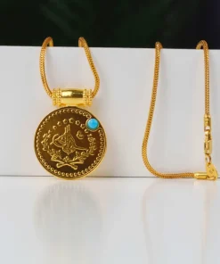 22K Pendant Lira - 8.93g