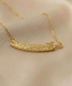 21K The “Zulfiqar” Necklace - 10.09g