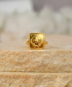 Alternative view of 22K Ring 1/2 Lera - 5.1g