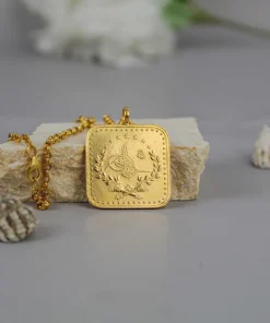 22K Pendant Lira - 7.66g