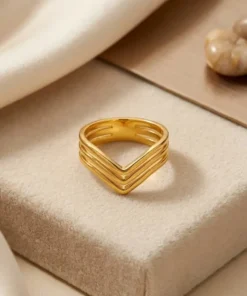 Alternative view of 21K Handcrafted Luxury Ring - 3.39g