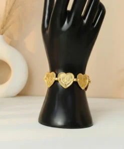22K Heritage Leera Coin Bracelet - 42.89g