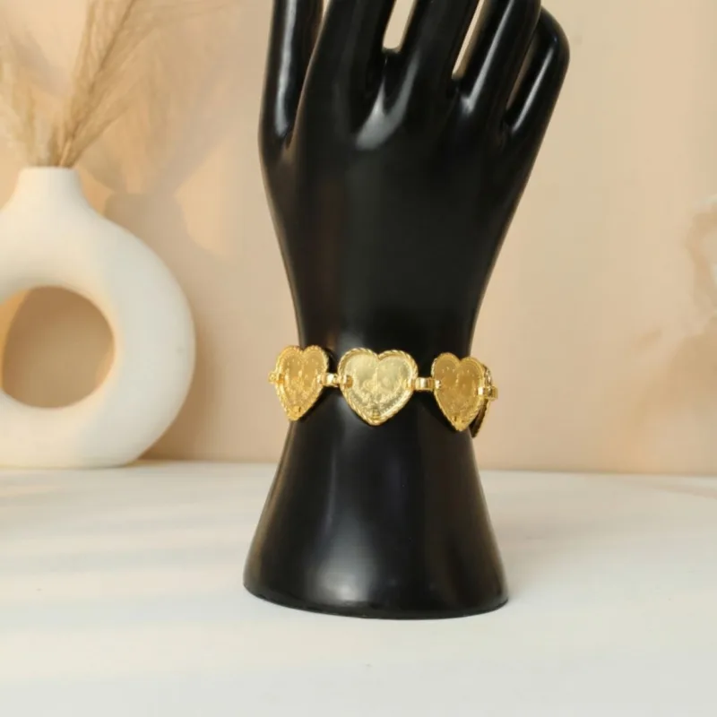 22K Heritage Leera Coin Bracelet - 42.89g