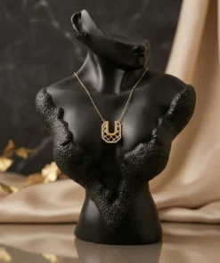 Alternative view of 18K "Arc Of Luxury" Necklace - 6.32g