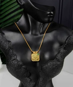 Alternative view of 22K Pendant Lira - 9.18g