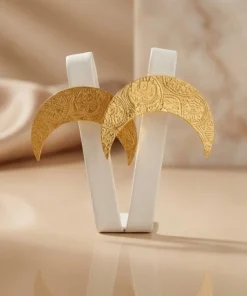 Alternative view of 21K Handcrafted Luxury Earrings - 12.88g