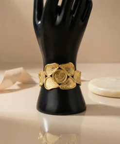 21K Heritage Leera Coin Bracelet - 39.34g