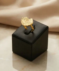 21K Handcrafted Luxury Ring - 3.25g
