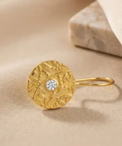 21K Handcrafted Luxury Earrings - 2.5g
